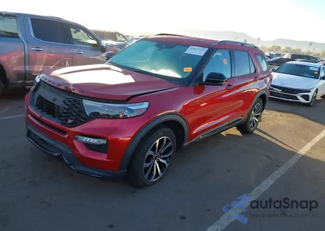 2020 Ford Explorer St from USA, damaged, VIN 1FM5K8GC6LGC82375